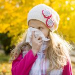 allergiás lány