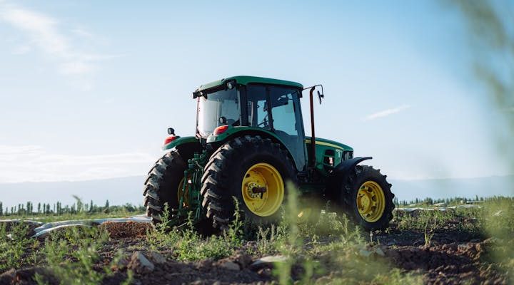 mezőgazdasági traktor